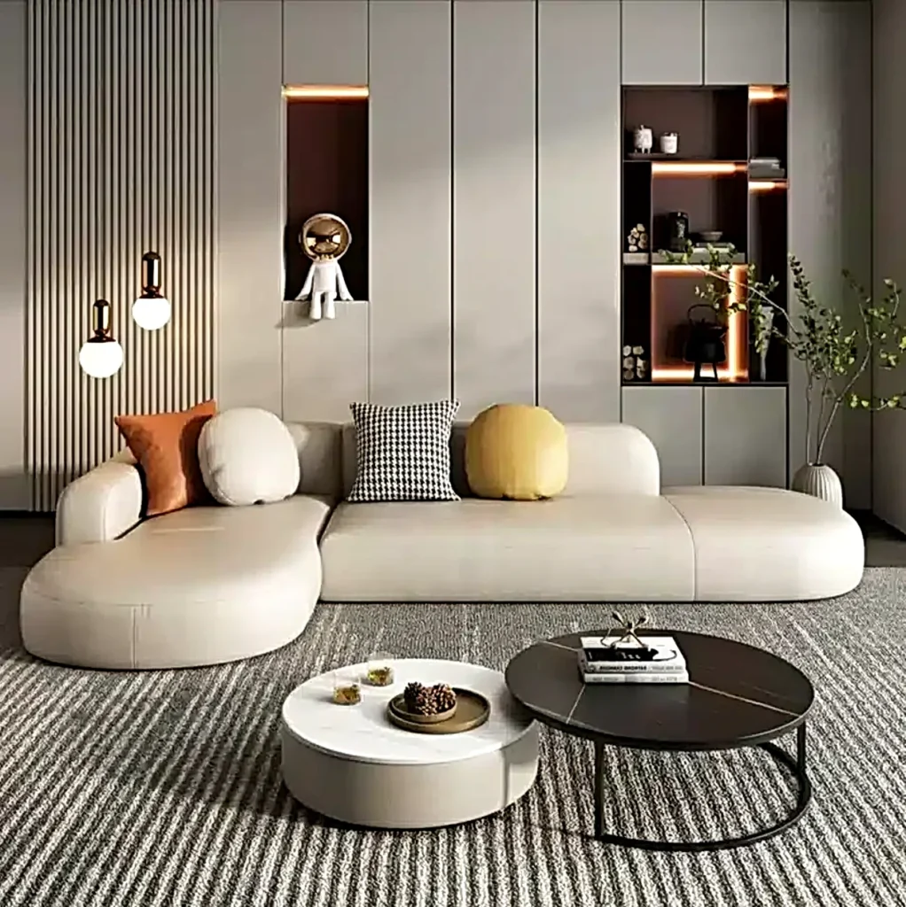 ركنة أوف وايت HZ-20 بعرض 280 سم