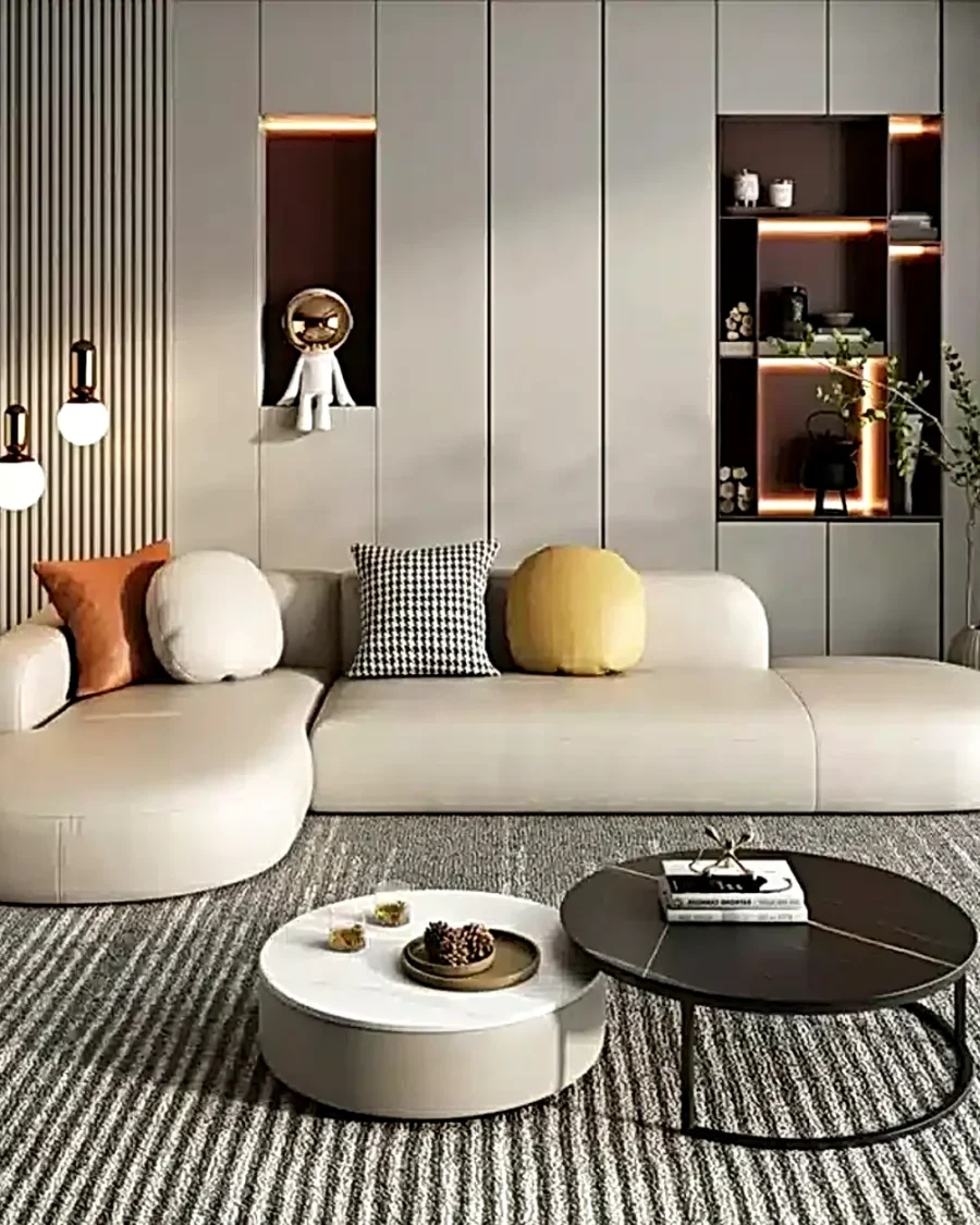 ركنة أوف وايت HZ-20 بعرض 280 سم